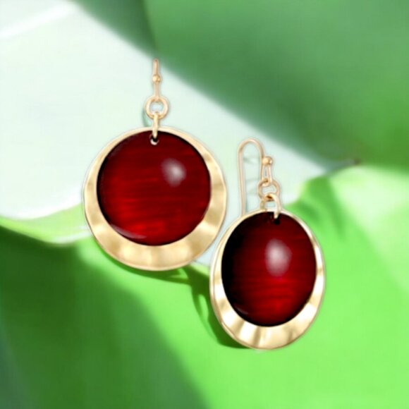 Style & Co. Jewelry - STYLE & CO Hammered Drop Earrings